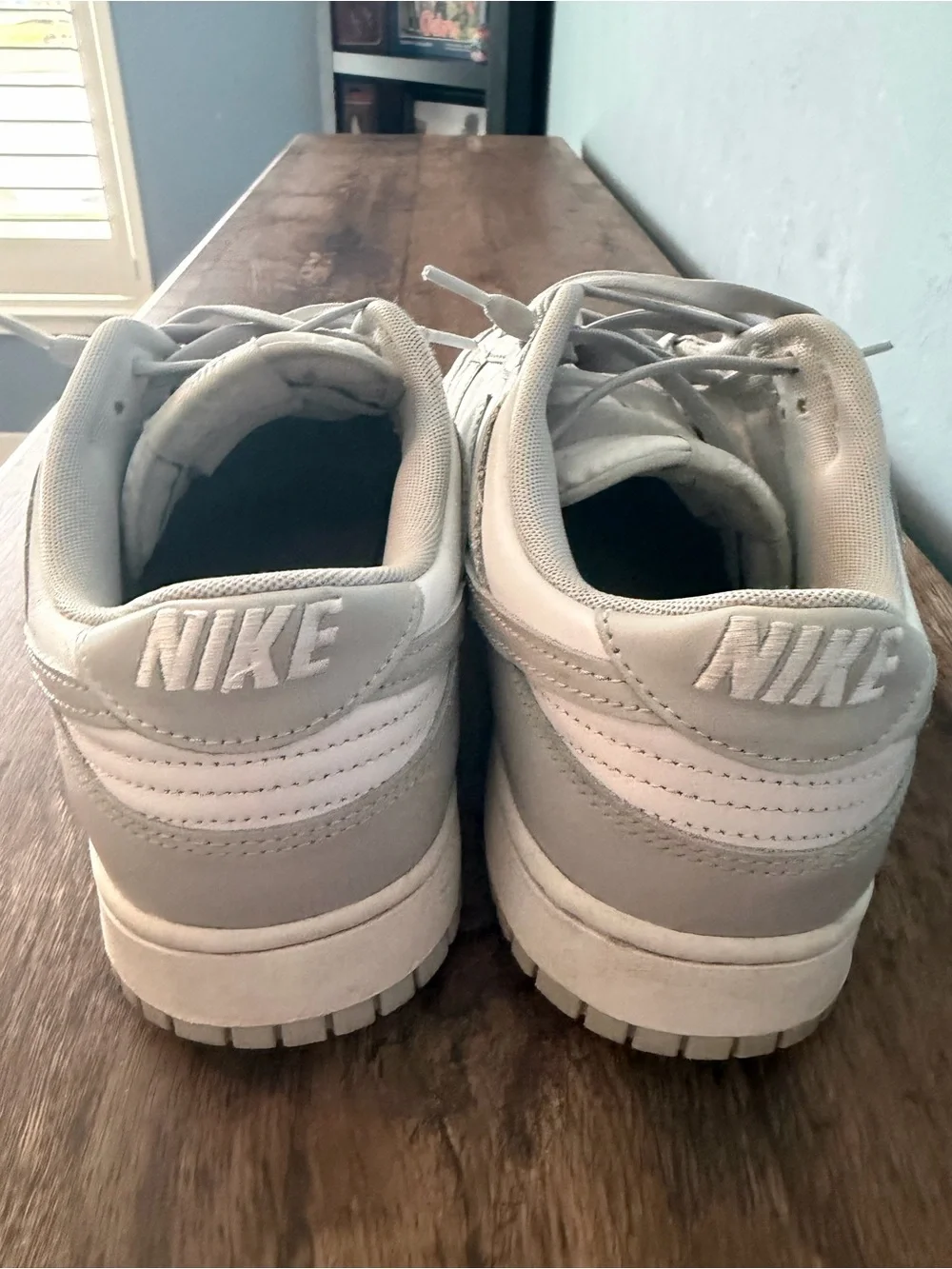 Nike Sneakers in Light Gray and White, Men’s size 13